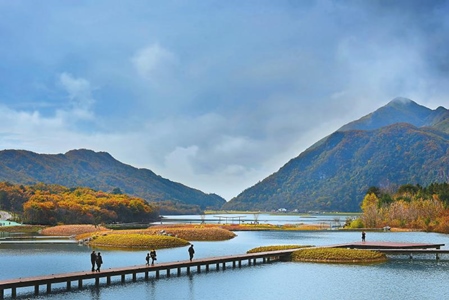 广元月坝村美景